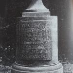 Im Jahr 1813 auf der Insel Pucht errichtetes Schillerdenkmal